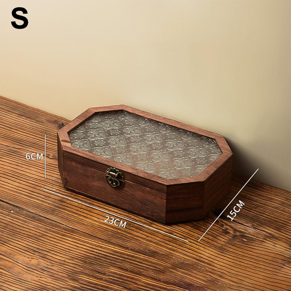 

Декоративная восьмиугольная коробка в винтажном стиле для нужд организации дома S