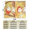 Soft BlanketKids Camping Cartoon manga A-Anne of Green Gables Throw Blanket  Flannel Bedspread For Outdoor Print Sofa Bed Cover