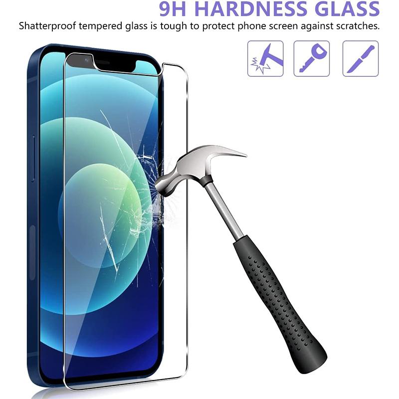 3 buc 3 buc HD pentru iPhone 14 11 12 13 Pro Max Film de protecție cu acoperire completă din sticlă securizată pentru iPhone X XR XS Max 6 7 8 Plus