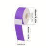New Colorful Adhesive Label Maker Paper 12mm×40mm 160/Roll Laminated Labeling Paper Thermal Paper Portable Printer