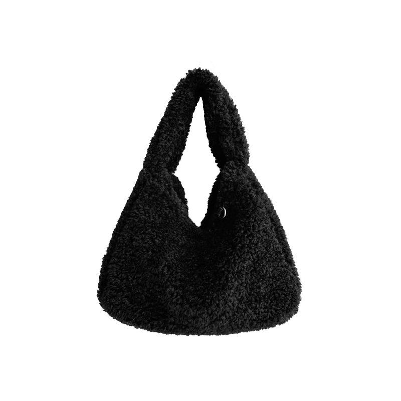 Autumn and Winter Lamb Wool Handbag Bag Niche Casual Versatile Wool Bag New Commuter Women's Bag