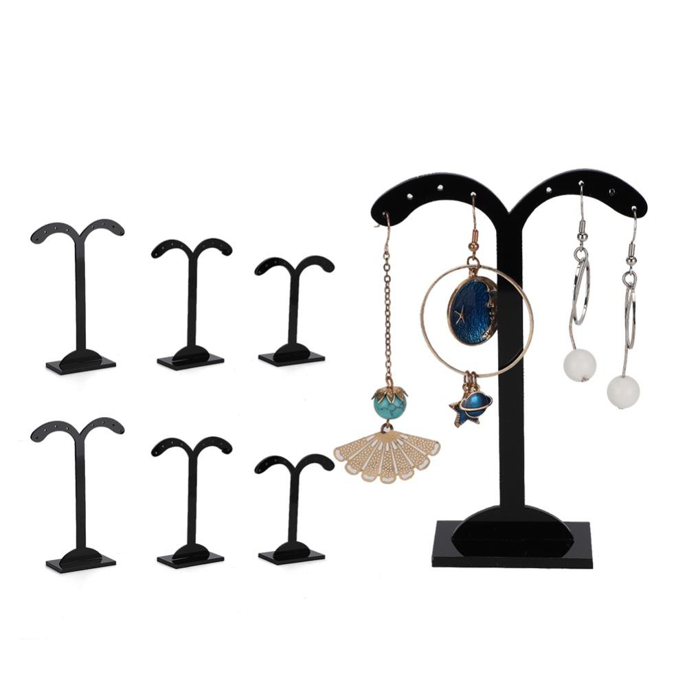 3pcs Acrylic Material Acrylic Earring Display Stand Ear Stud Display Stand  Home Display