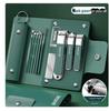 Nail Clipper Set with Leather Case - Manicure Tools
