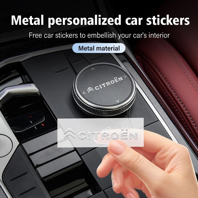 3D Metall Auto Emblem Logo Dekorative Aufkleber Plakette Decal Für Citroen C4 C3 C5 C1 C2 C6 C4L DS3 DS4 Berlingo Picasso Jumper ajo256