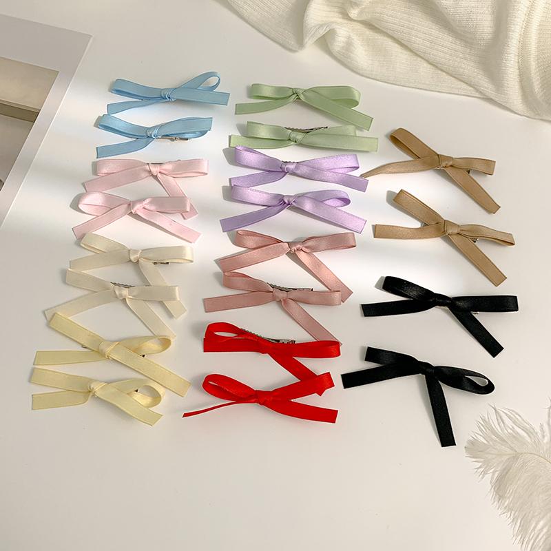 New Butterfly Hair Clip Bow High Ponytail Hairpin Women Sweet Fashionable Grip Claw Clip Barrettes Girls Hair Accessories
