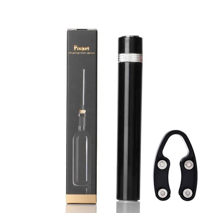 Air Pressure Bottle Opener Set Portable Corkscrew Wine Vacuum Stopper Pourer Foil Cutter Kit Kitchen Gadgets for Home1