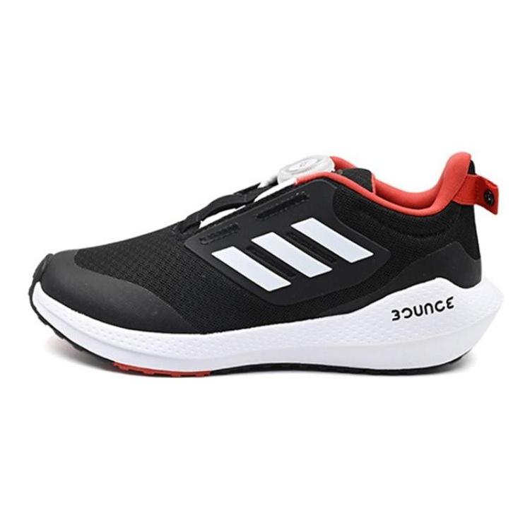 (GS) adidas Eq21 Run Boa Bounce Black White Red Kids GZ4519 EU 28
