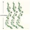 Single Branch Wisteria Wreath 1 Strip/15 Flowers Vine Plants Strips  For Wedding Arches
