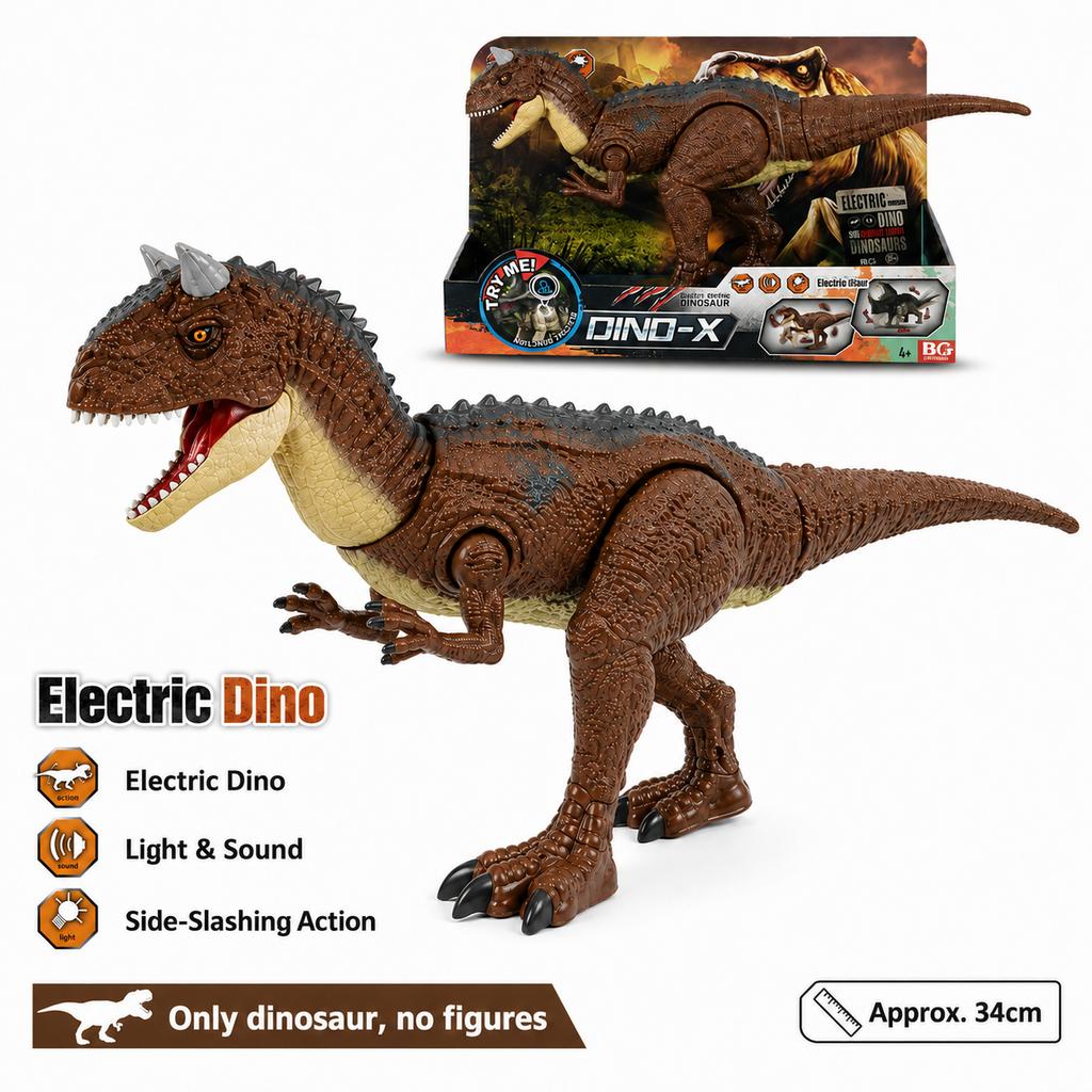 Dinosaur Sound Strike Side-slashing Action Carnotaurus Electric Dinosaur Toy