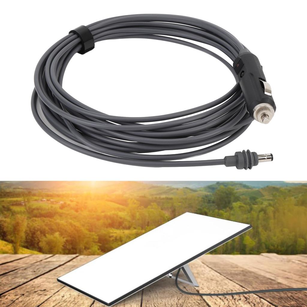 DC Car Power Cable Water Resistant Stable Transfer Plug and Play Extension Cable for Mini Satellite