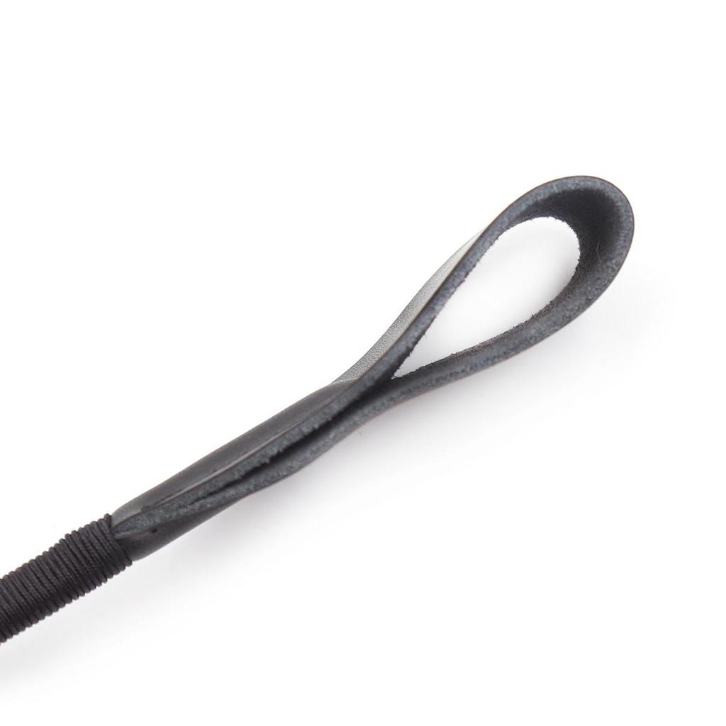 Hand-Woven Leather Whip Cane Paddle - Flirting & Discipline Toy