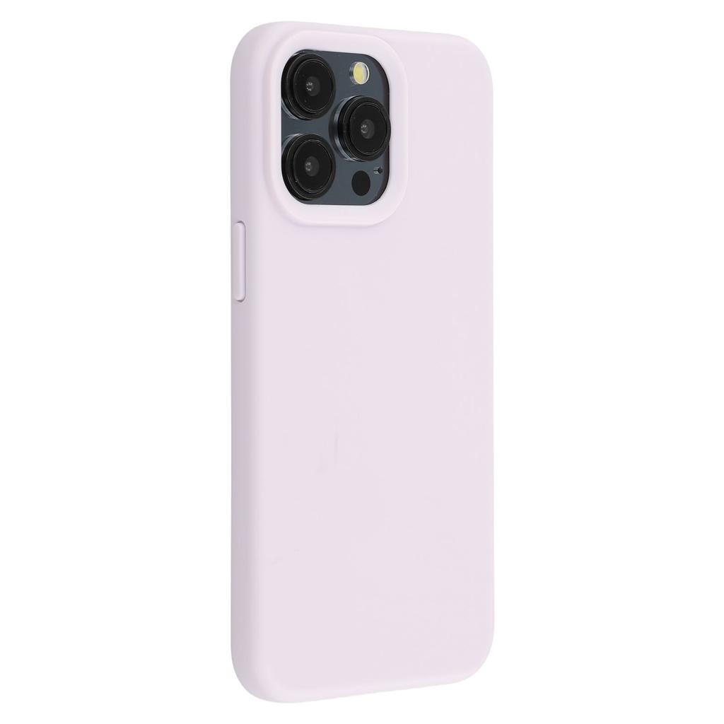 For iPhone 15 Pro Max Case 2.0mm Thick Solid Color Soft TPU Phone Back Cover Large Lens Cutout