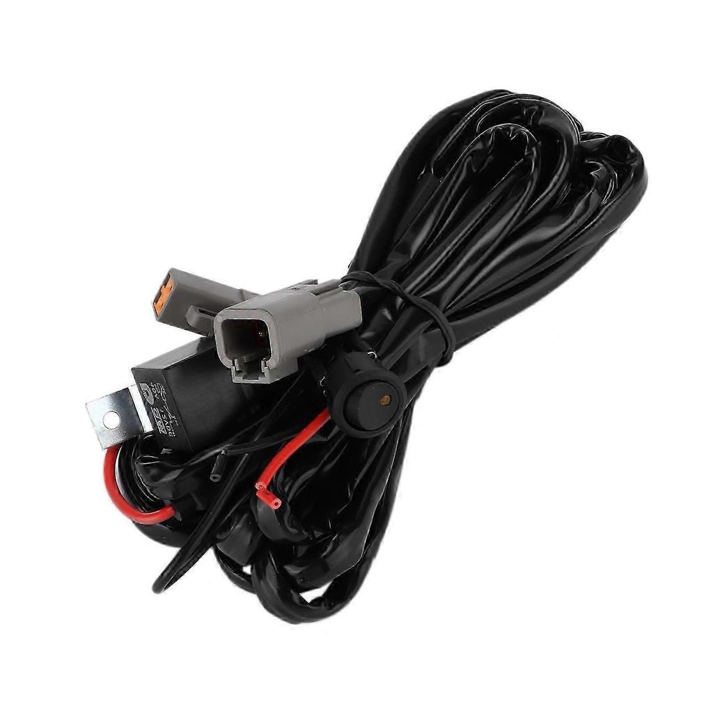 40A 12V Wiring Harness LED Spot Light Modification DT Interface Replacement for Jeep