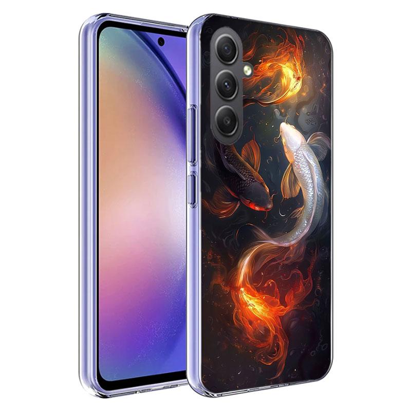 Majestic Koi Fish Phone Case for Samsung A16 A26 A36 A56 A17 A37 A57 A07 A06 A02S A03 A04S A05S Galaxy Note 20 10 A50S A71 A51 A