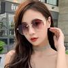 Rimless Diamond Cutting Lens Sun Glasses For Women - Ocean Shades