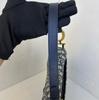 [Pre-Owned] Saddle Removable Adjustable Shoulder Strap Magnetic Buckle Closure Printed Saddle Bag Crossbody Bag Fabric Handbag Sho - Very Good #J7OH9S