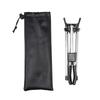 Mowind Foldable Alto Saxophone Stand, Stainless Steel Saxophone Stand Holder, Portable Saxophone Bracket, Adjustable Stand with Leather Bag