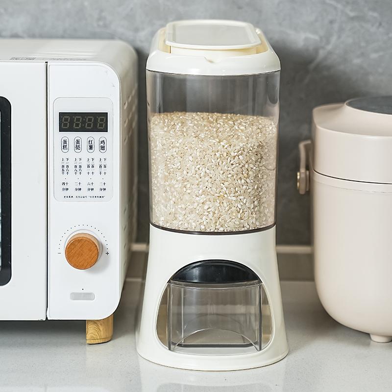 1PC Storage Box - Home Kitchen Storage - Sealed Storage Grain Bucket - Coarse Grain Rice Bucket - Pet Food Storage