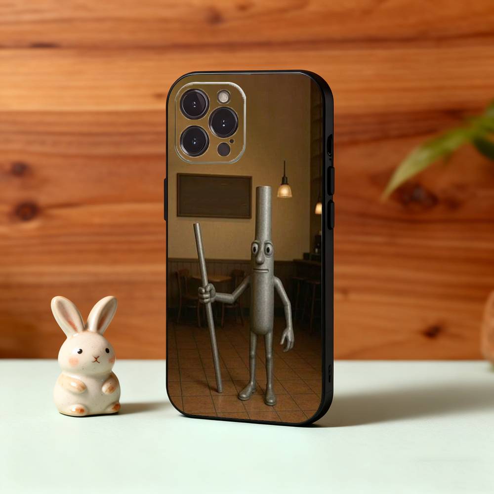 Vintage I-Italian B-Brainrot T-Tung Phone Case For iPhone17,16,15,14,13,12,Plus,Pro Max, 5G Others Soft Black Cover