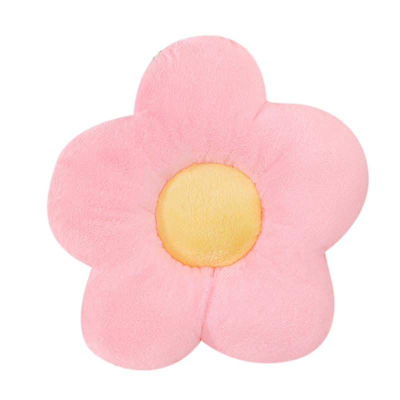 Flower Plush Throw Pillow Soft Plant Flower Chair Cushion Living Bedroom Home Decorative Pillows Sofa Cushions Girl Gifts