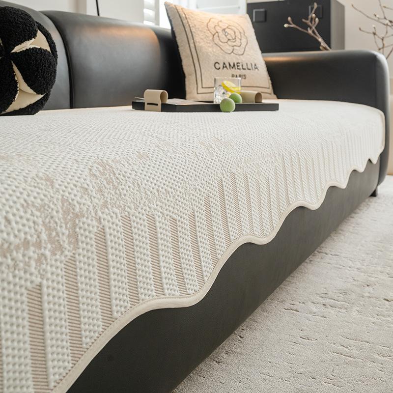 

New Sofa Cushion Summer Mat Cushion Ice Silk Non-Slip Seat Cushion One Piece Summer Sofa Cover Cover Cloth 70*70cm
