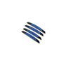 For Mitsubishi Outlander Sport 11-2023 Blue Carbon Fiber Car Door Anti-Collision
