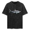 Great White Shark Tshirt Antiwrinkle Short Sleeve Tshirt