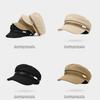 Beret Hat Men Fall Winter Casual Sunshade Cap With Short Brim For Style And Comfort
