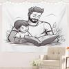 Romantic Flower Victorian Border Dragonfly Wildflower Hippie Trippy Tapestry Wall Art Meditation Decor For Bedroom Living Room