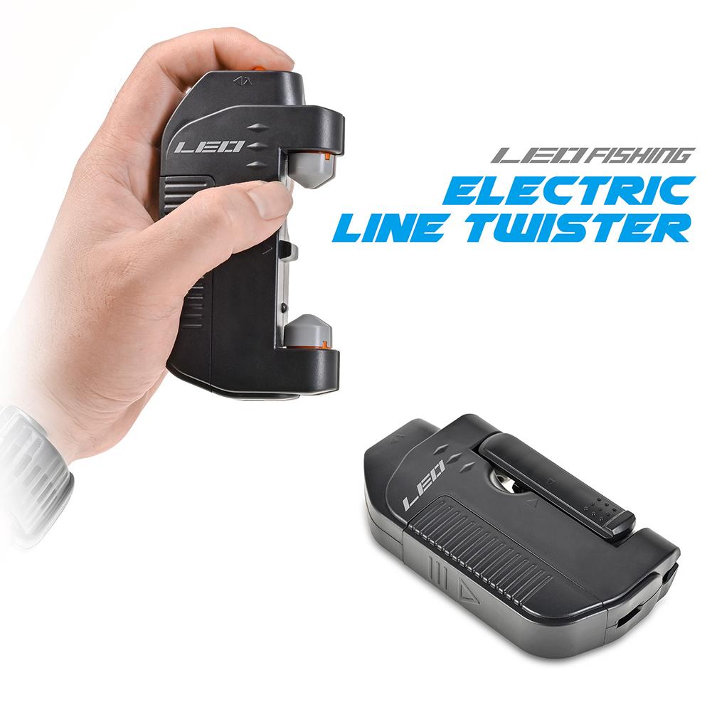 Macchina Automatica Elettrica per Annodare ABS Twister per Filo da Pesca Leader Nodo di Pesca Attrezzo Professionale per Filo da Pesca