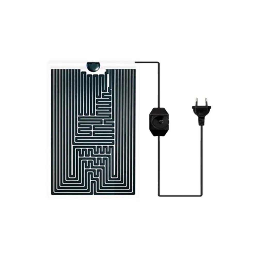 5W/7W/14W/20W Klettertier Heizmatte Silikon Verstellbar Terrarium Reptilien Wärmematte EU-Stecker mit Temperaturregler