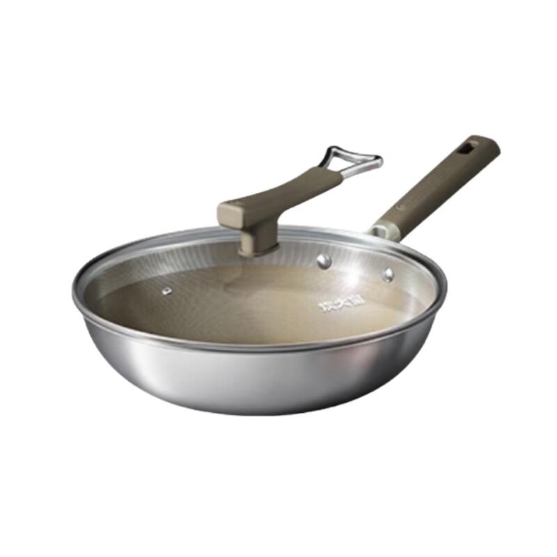 Chui Da Huang CK73723 32cm Multi-Layer Titanium Non-stick Wok