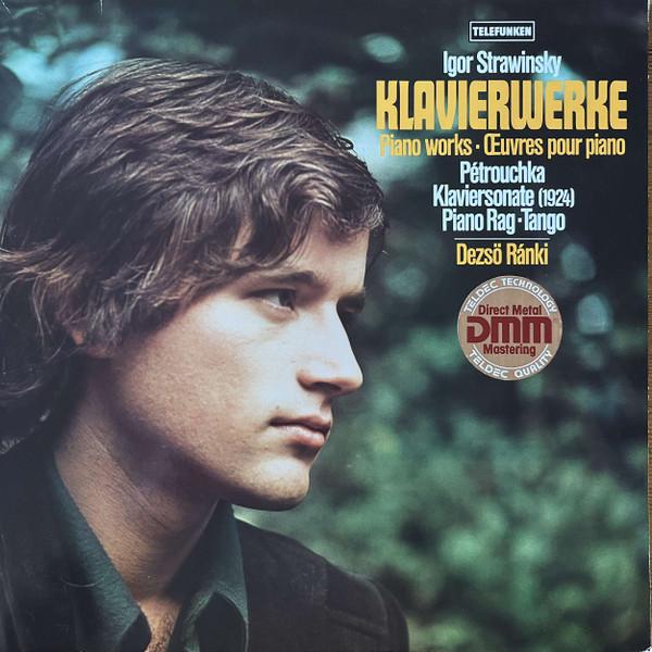 

LP Record DEZSO RANKI - Igor Strawinsky Klavierwerke 642358AZ TELEFUNKEN 1979 Germany Classical Used