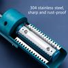 Electric Drill Fish Scaler Attachment 6 Razor Blades Labor Saving Design for Most Power Drills Easy To Clean