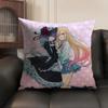 Anime Girl Cartoon MMy DressUp Darling Pillow Case DoubleSided Printing Short Plush Sofa Cushion Cover Bedroom Bedside Pillow
