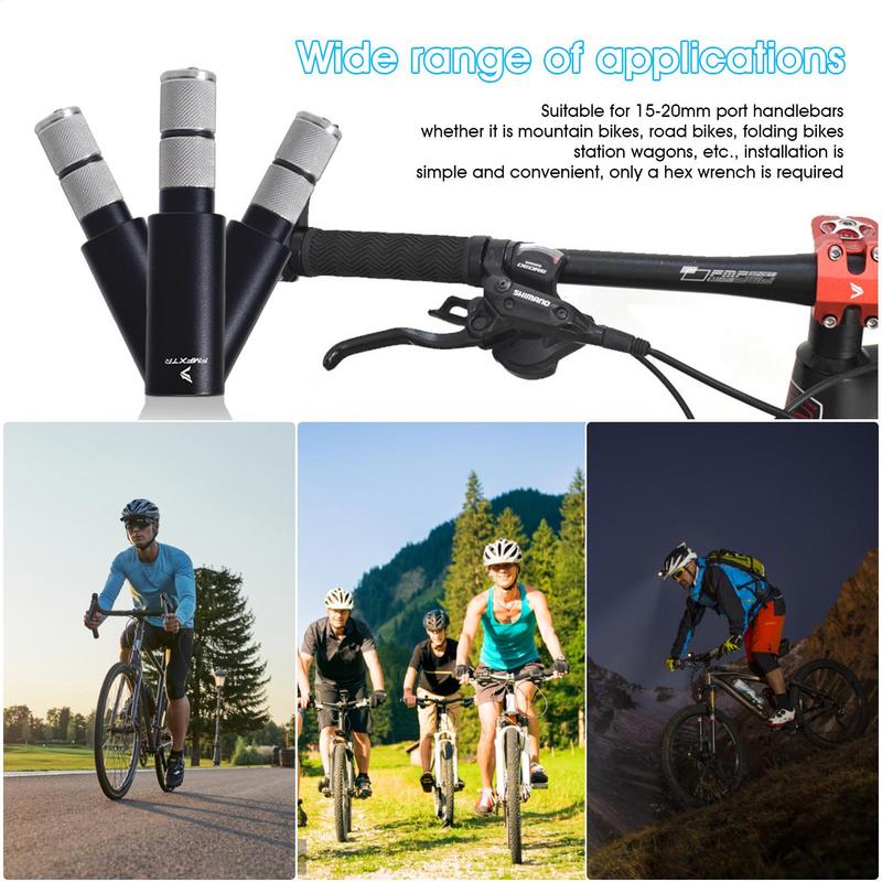 Bicycle Handlebar Extender Bicycle Aluminum Alloy Handlebar Extender Lightweight 10cm Extendable Handlebar Accessories for Road