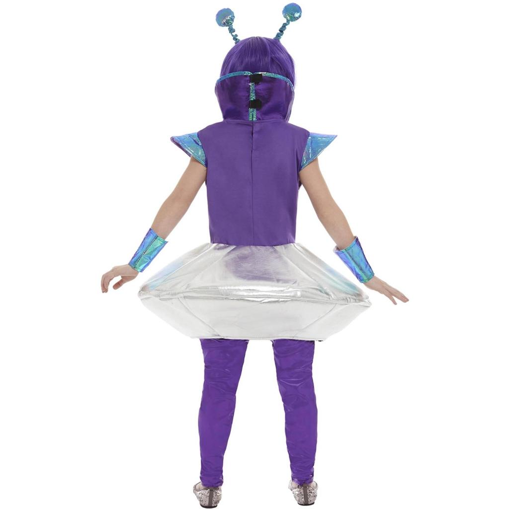 Smiffys Girls Alien Costume Set
