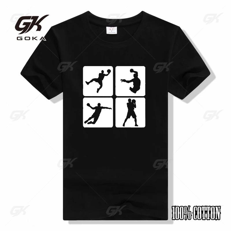 Funny Handball Player T Shirts Graphic Cotton Streetwear Short Sleeve Birthday Gifts Summer casual Style clothing S