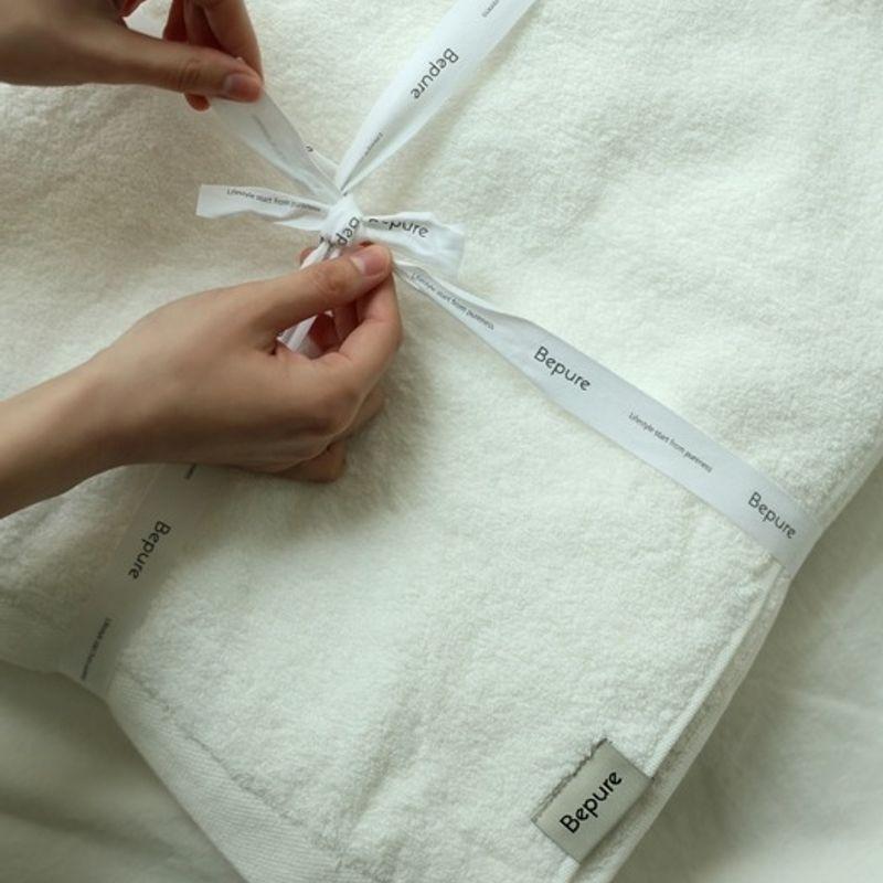 BEPURE Premium Towels (White) 5 Pieces