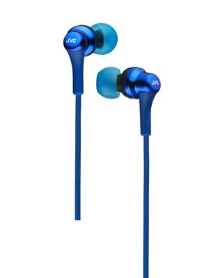 JVC Kenwood HA-FX26-A Wired In-Ear Earphones, Blue