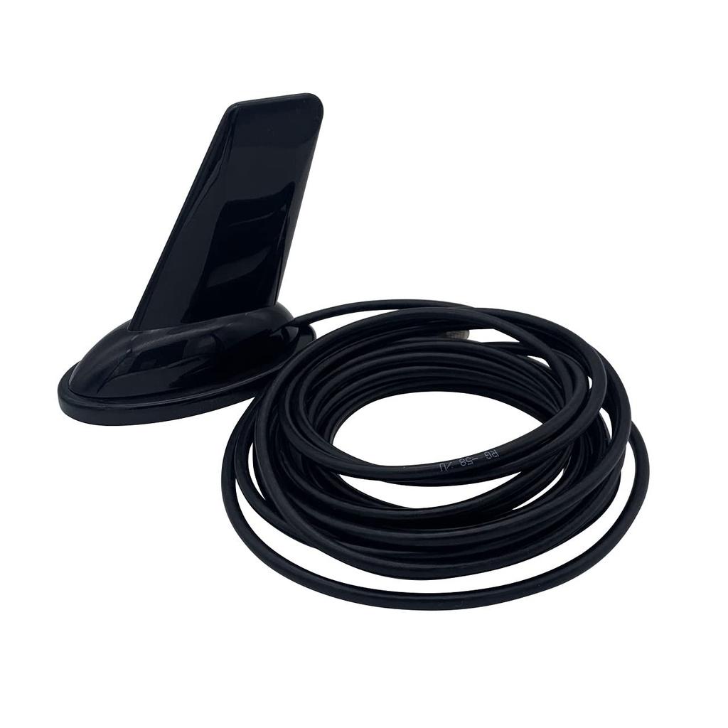 MSMint Car Shark Antenna Dolphin Antenna Transmittable Euro Type Amateur Radio Antenna Base 144/430MHz