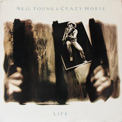 LP Record NEIL YOUNG  CRAZY HORSE  Life GHS24154 Geffen Records 1987 US Rock Used