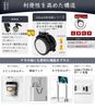 [Ashard] Suitcase, Multifunctional Front Opening, Carry Case, with Stopper, Carry-on, Carry Bag, Mobile Stand, USB Port, Cup Holder, Hidden Hook