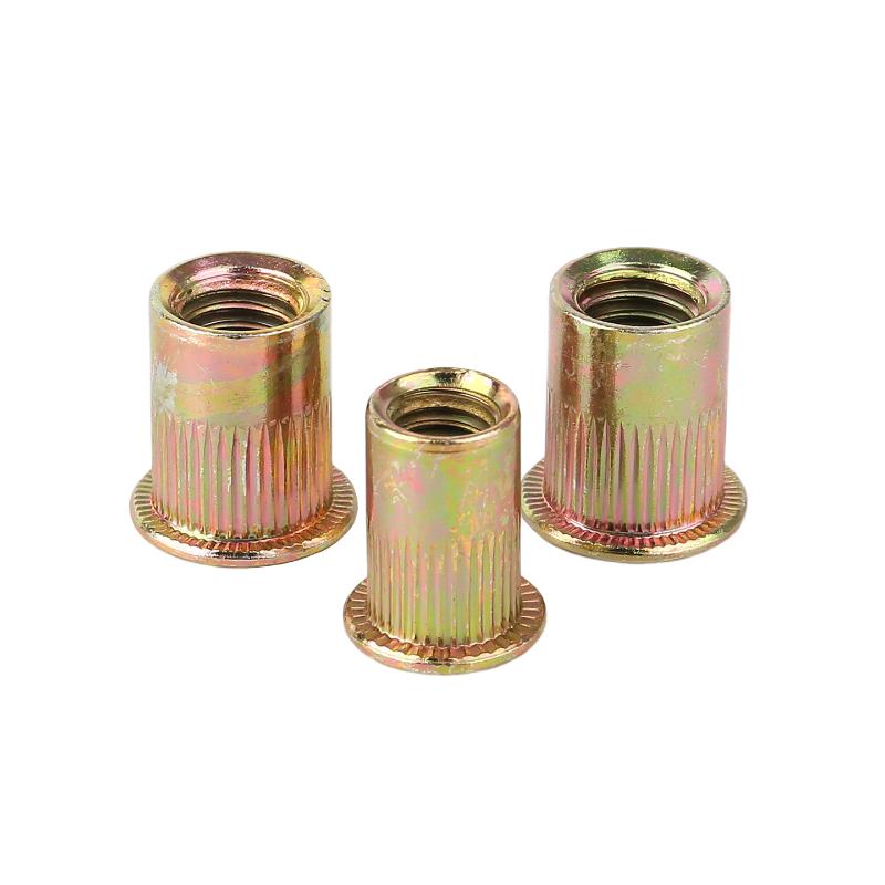 100Pcs Rivet Nut +Hand Threaded Rivet Nuts Bt606 M3 M4 M6 M8 Double Insert Manual Riveter Riveting Rivnut Rivet Tool