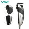 VGR 121 Hair Trimmer Adjustable Hair Cutting Machine Professional Oil Head Clipper Electric Haircut Machine Wired Trimmer Clipper Carved Home Clippers