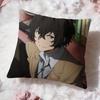 b-Bungo Stray Dogss Cushion Cover Premium Comfort Reversible Pillow Cove -Two in One Design for Any Room & Car Interior