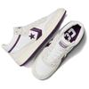 Converse Cons Fastbreak Pro Comfortable and Versatile Low-top Board Shoes for Men and Women In White Grey Purple