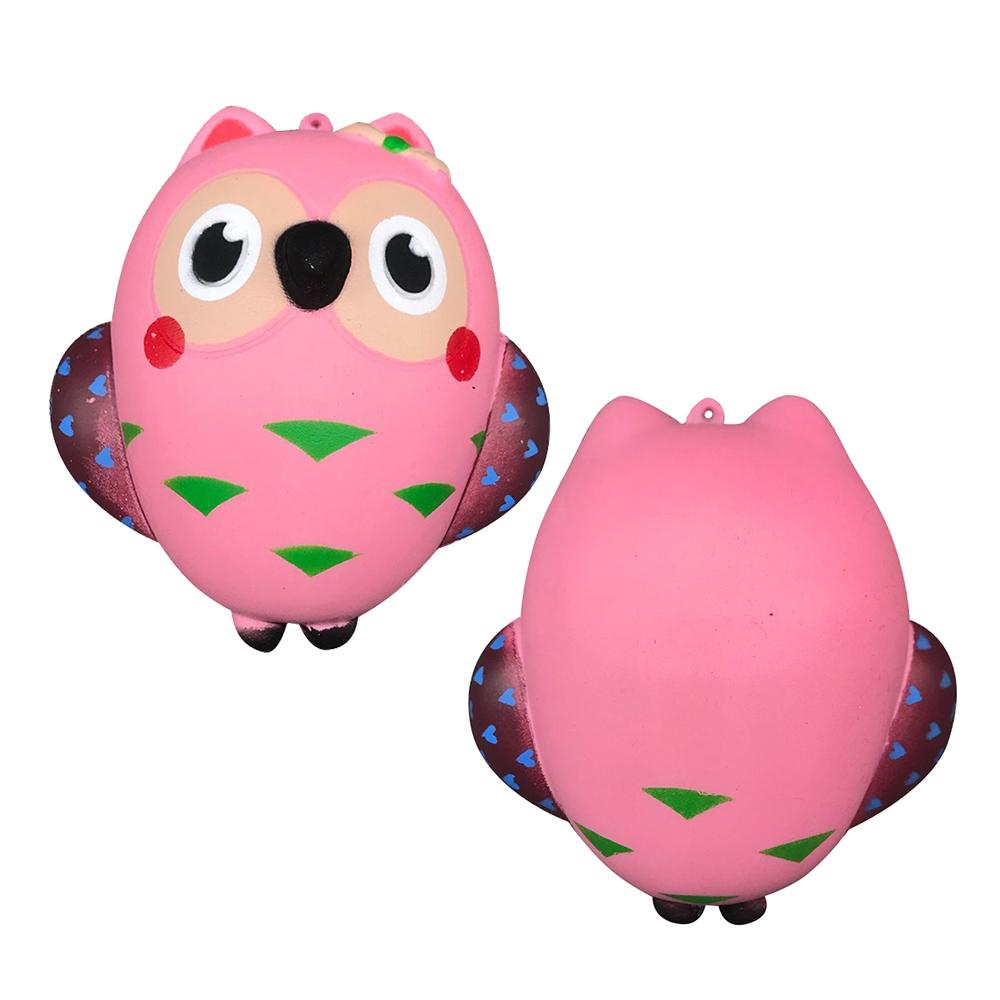 Cute Owl Squishy Slow Rising Cream Scented Squeeze Toy