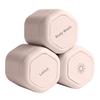 2/3Pcs Travel Container Magnetic Storage With Lids Cosmetic Dispenser Stacking Design Bottle For Face Cream Sunscreen Organizer