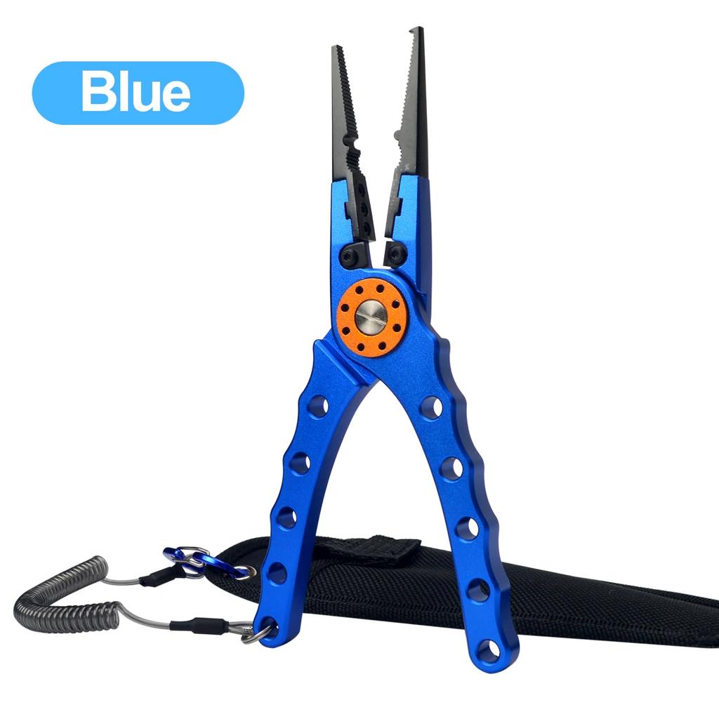 Fishing Gear, Portable Lure Pliers, Multi-functional Aluminum Alloy Scissors, Hook Removers, Fishing Equipment, Fishing Tools